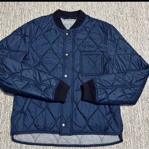Burberry Dark Blue Quilted Jacket size M
